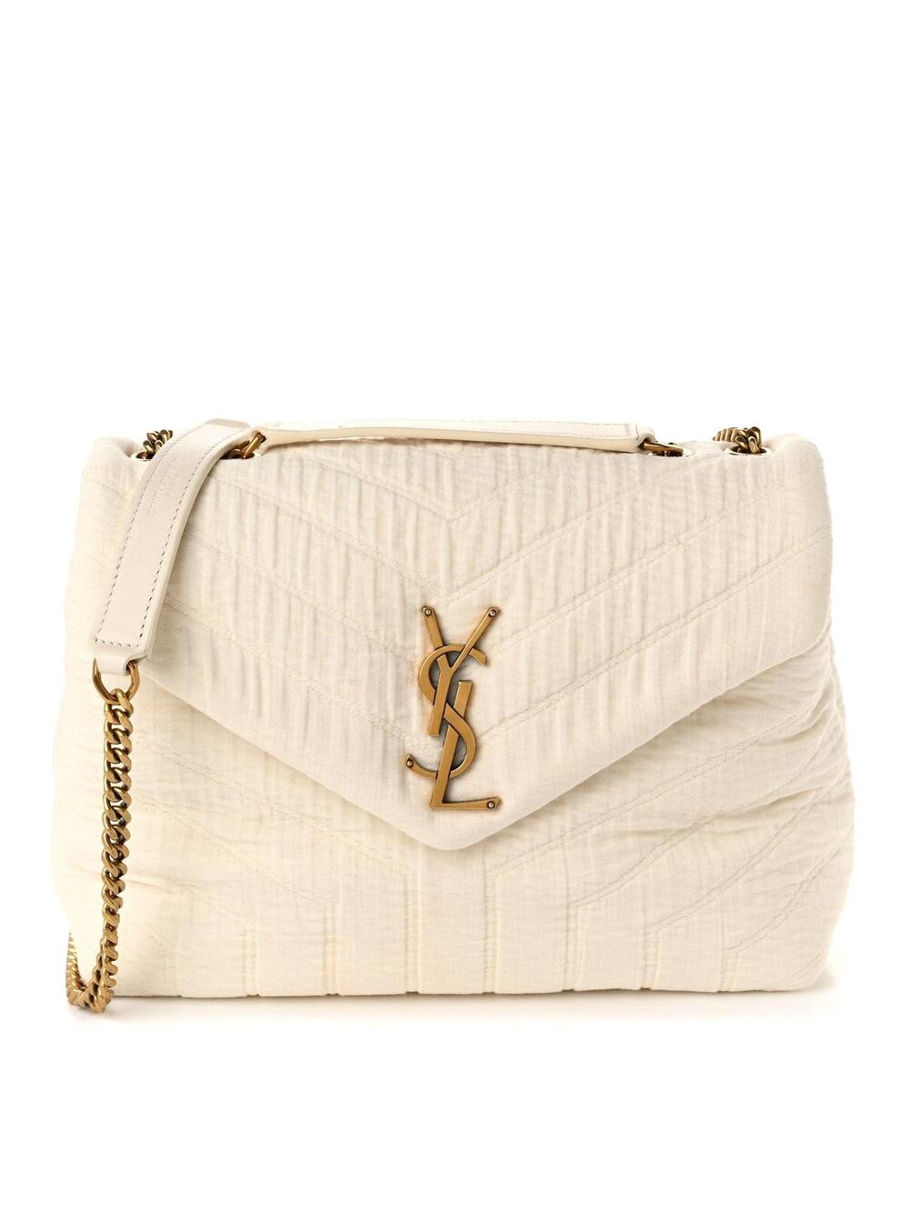 Saint Laurent Cotton Gauze Y Quilted #375271S11B